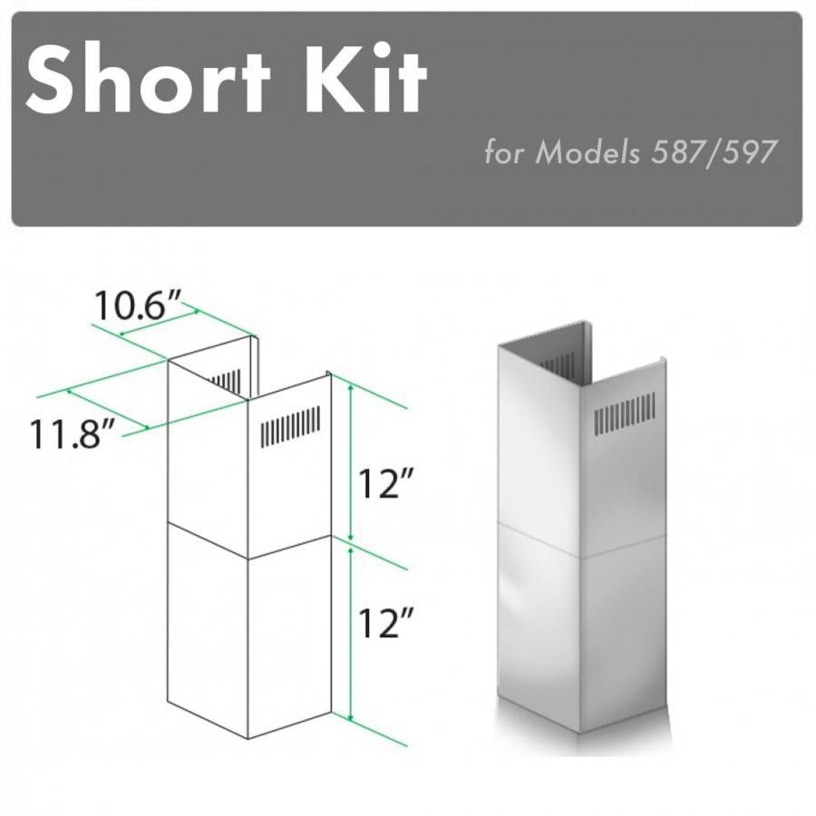 ZLINE Short Kit for 8ft. Ceilings (SK-587/597)