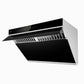 Fotile Slant Vent Series 30 in. 1,000 CFM Range Hood with Touchscreen in Onyx Black, JQG7505