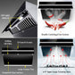 Fotile Slant Vent Series 30 in. 1,000 CFM Range Hood with Touchscreen in Onyx Black, JQG7505