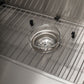 ZLINE 33 in. Moritz Farmhouse Apron Mount Single Bowl Stainless Steel Kitchen Sink with Bottom Grid and Accessories, SLSAP-33
