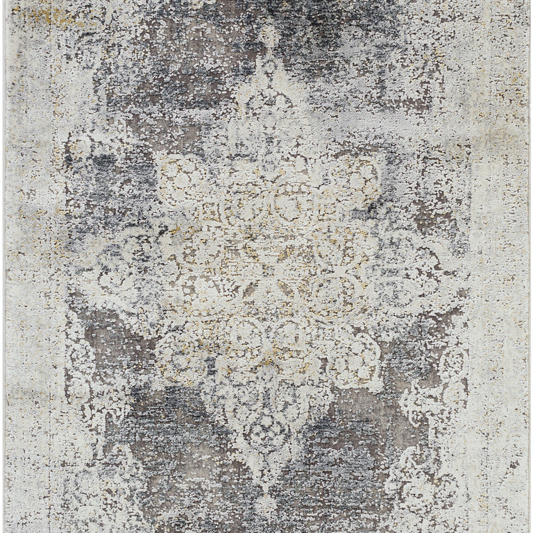 Surya Solar Traditional Rug - 3 x 5 feet, Charcoal, SOR2305-35