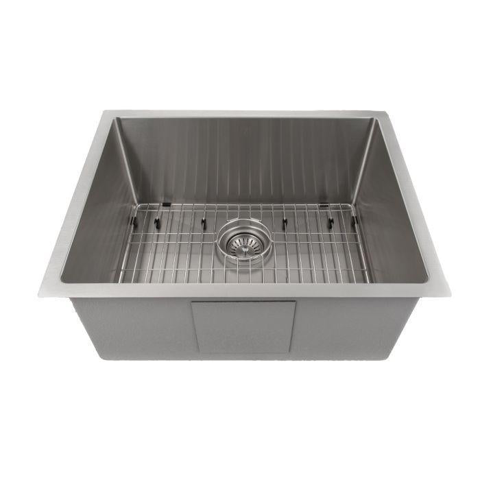 ZLINE Classic Series 23 Inch Undermount Single Bowl Sink in Stainless Steel SRS-23-4