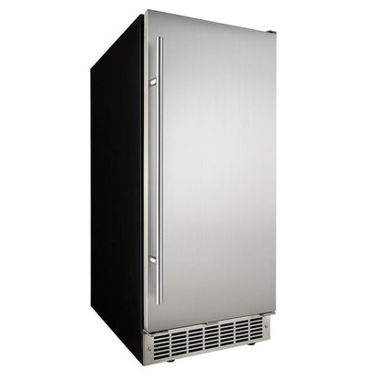 Danby Silhouette 15" Undercounter Ice Maker with Built-In Drain Pump in Stainless Steel, DIM32D1BSSPR