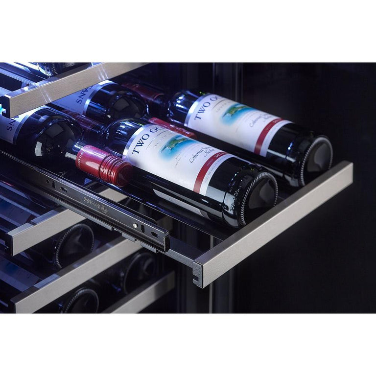 Danby Silhouette 15 in. 28 Bottle Capacity Wine Cooler, DWC031D1BSSPR