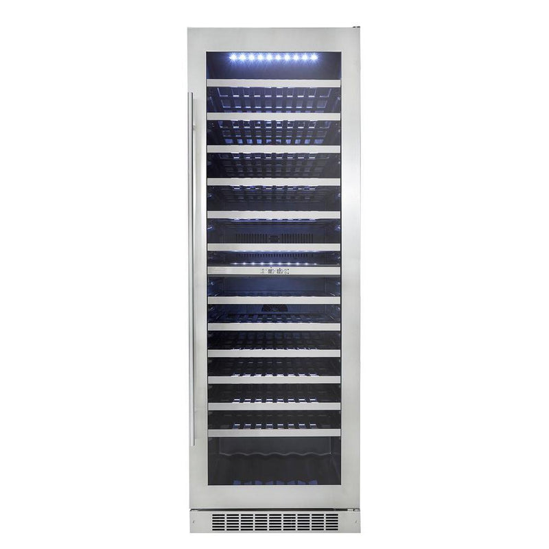 Danby Silhouette 24 in. 129 Bottle Capacity Dual Zone Wine Cooler, SPR