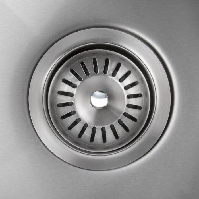 ZLINE Pro Series 15 inch Topmount Single Bowl Bar Sink in Stainless Steel STS-15-5