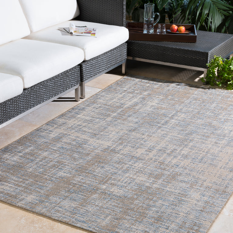 Surya Santa Cruz Modern Rug - 8 x 11 feet, Sky Blue, STZ6013-7111011