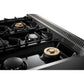 THOR Kitchen 36 in. Propane Gas Burner/Electric Oven Range in Stainless Steel, HRD3606ULP