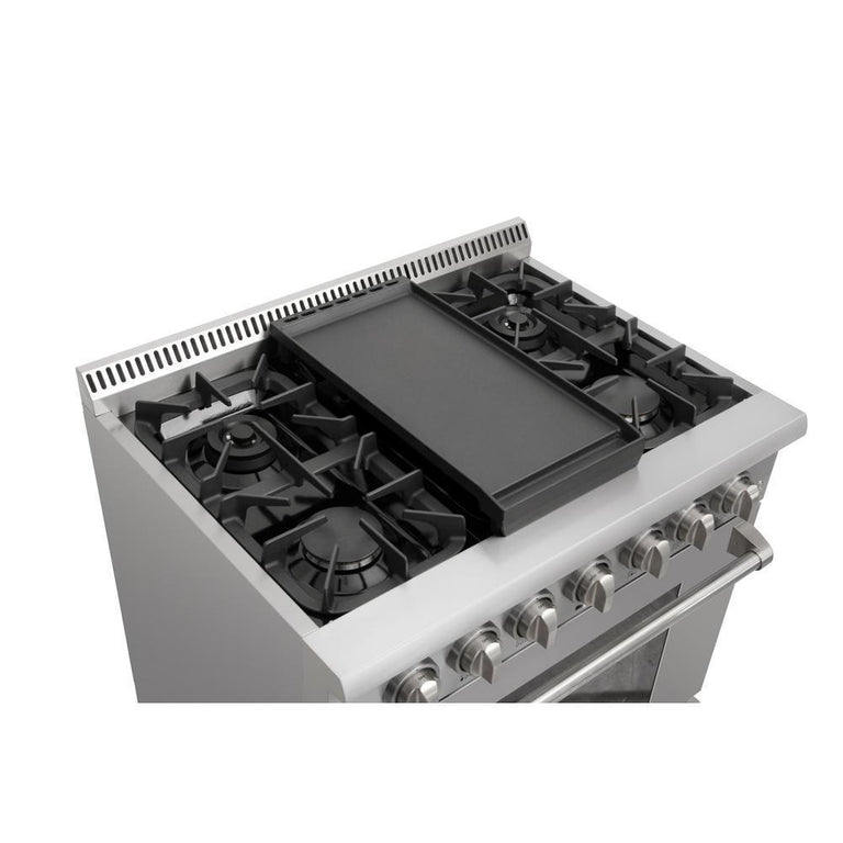 Thor Kitchen Cast Iron Double Burner Griddle Plate, RG1032 | Premium Home Source