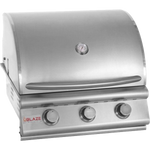 Blaze 3 Burner Prelude LBM Propane Gas Grill, BLZ-3LBM-LP