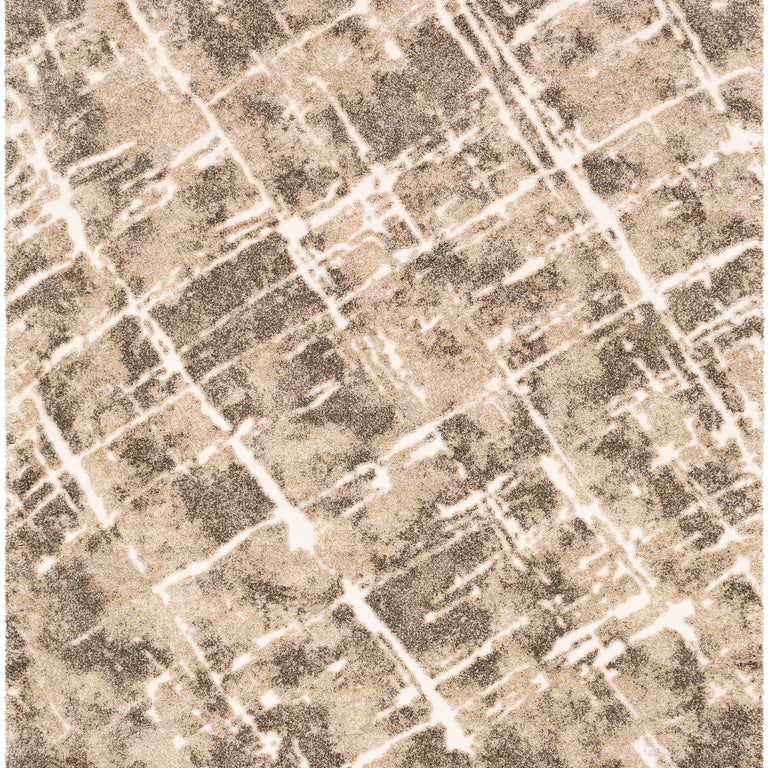 Surya Tuscany Modern Rug - 4 x 6 feet, White, TUS2300-4357