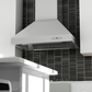 ZLINE 60 in. Professional Ducted Wall Mount Range Hood in Stainless Steel, 667-60