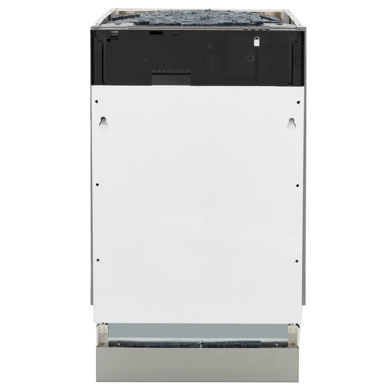 ZLINE 18 in. Top Control Tall Dishwasher is Custom Panel Ready with 3rd Rack, DWV-18