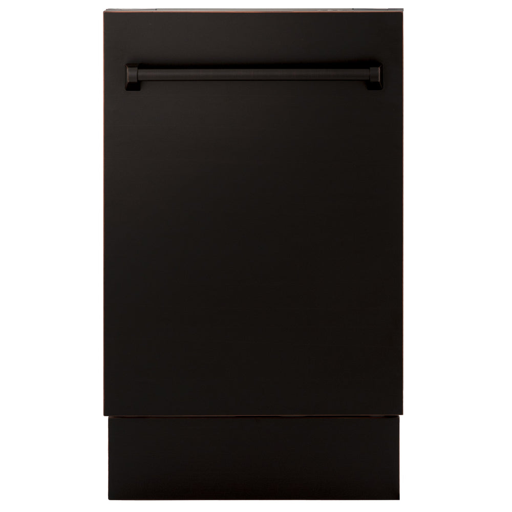 ZLINE 18 in. Top Control Tall Dishwasher in Oil Rubbed Bronze with 3rd Premium Home Source