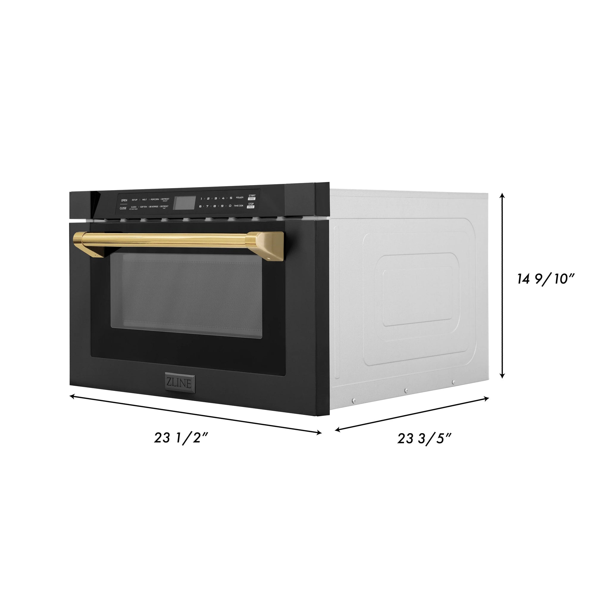 ZLINE Autograph Edition 24" 1.2 cu. ft. Builtin Microwave Drawer in B Premium Home Source