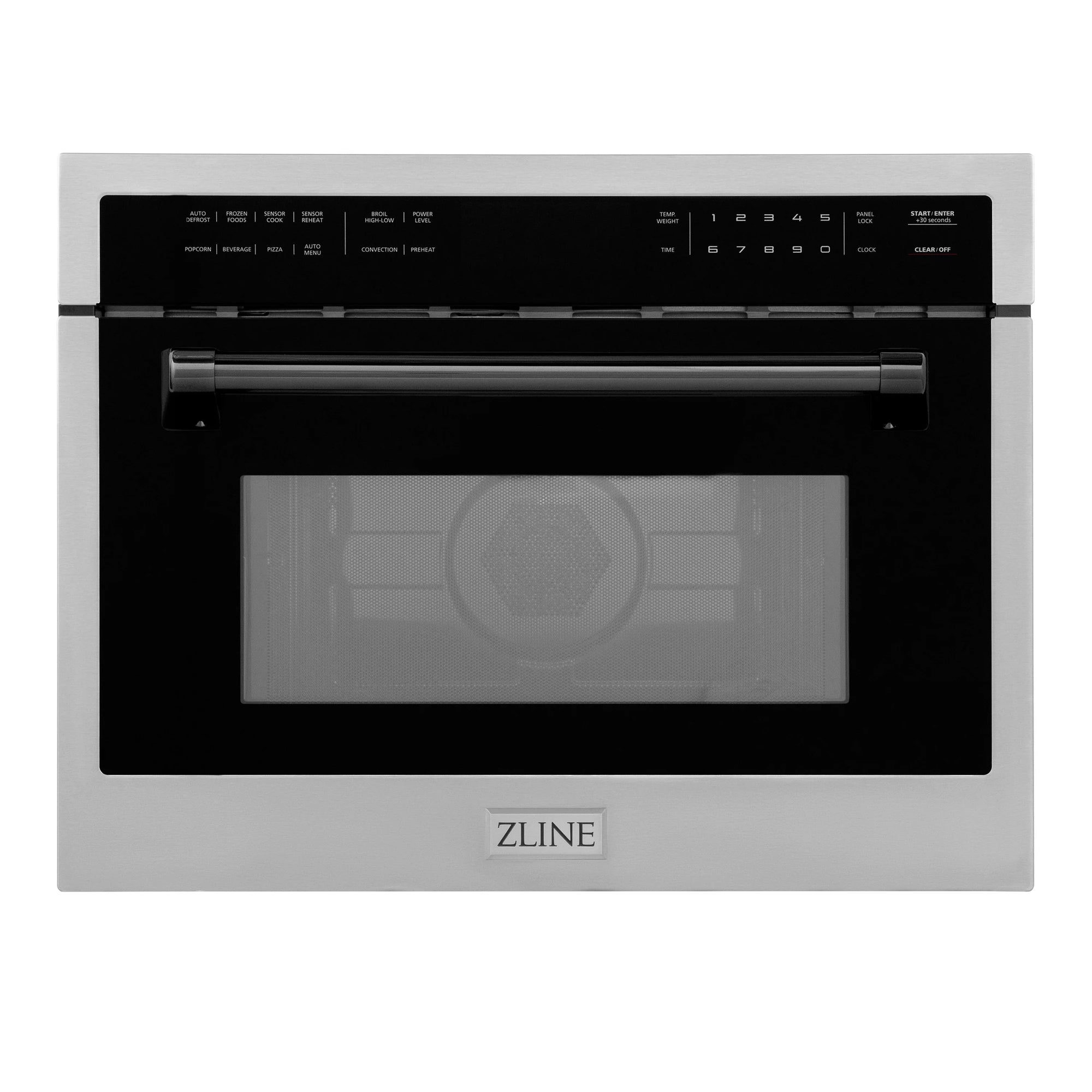 ZLINE Autograph 24" Builtin Convection Microwave Oven in Stainless St