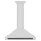 ZLINE 36 Inch Autograph Edition Stainless Steel Range Hood with Matte Black Handle, KB4STZ-36-MB