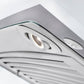 ZLINE 36 in. Convertible Vent Wall Mount Range Hood in Stainless Steel & Glass, KN-36