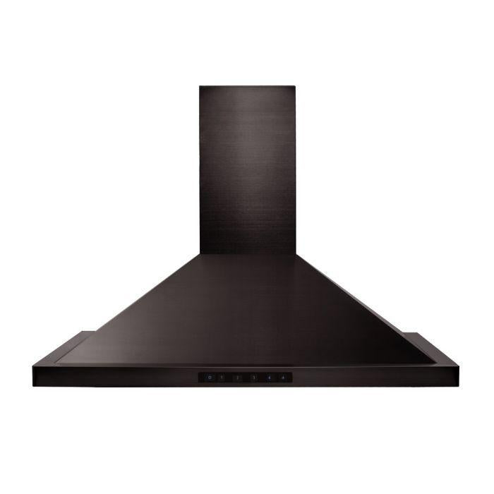 ZLINE 42 in. Convertible Vent Wall Mount Range Hood in Black Stainless