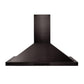 ZLINE 42 in. Convertible Vent Wall Mount Range Hood in Black Stainless Steel, BSKBN-42