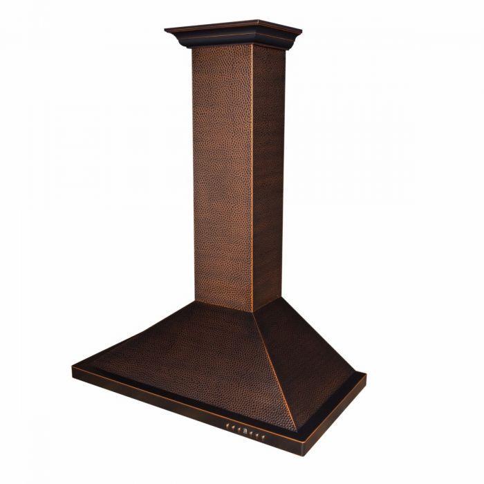zline-copper-wall-mounted-range-hood-8kbh-side
