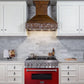 ZLINE 36 in. Professional Gas Burner/Electric Oven Stainless Steel Range with Red Gloss Door, RA-RG-36