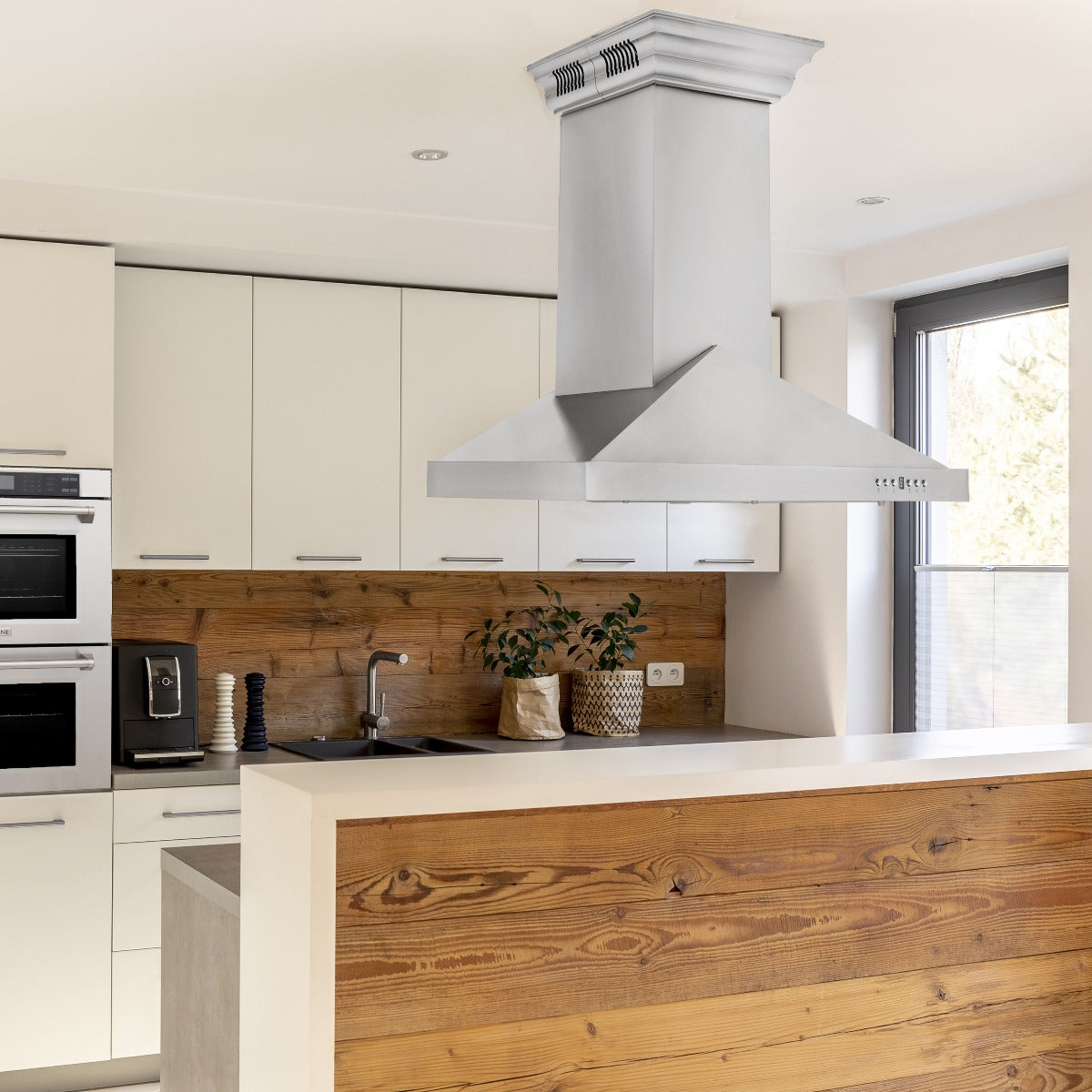 ZLINE CrownSound Island Mount Range Hood - Thumbnail 5