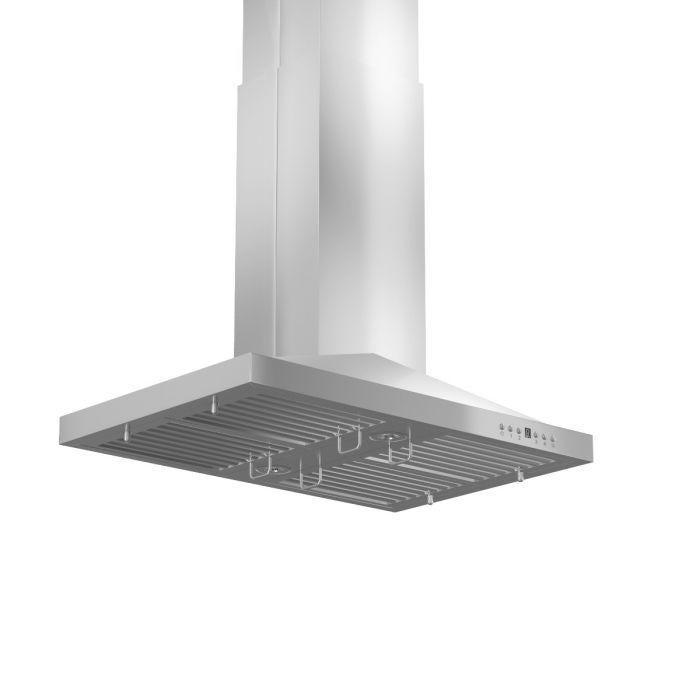 ZLINE 36 in. Stainless Steel Island Range Hood, GL1i36 Premium Home