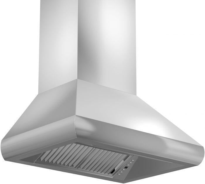 ZLINE 48 in. Professional Convertible Vent Wall Mount Range Hood in Stainless Steel, 587-48