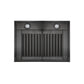 ZLINE 36 in. Convertible Vent Wall Mount Range Hood in Black Stainless Steel, BSKBN-36